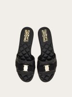 Ferragamo Vara bow quilted slide - Image 3